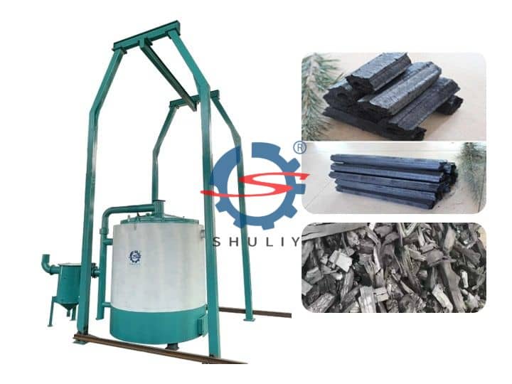 Vertical Carbonization Furnace | Log Charcoal Factory