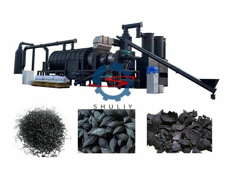 New Charcoal Making Machine | Continuous Carbonization Furnace