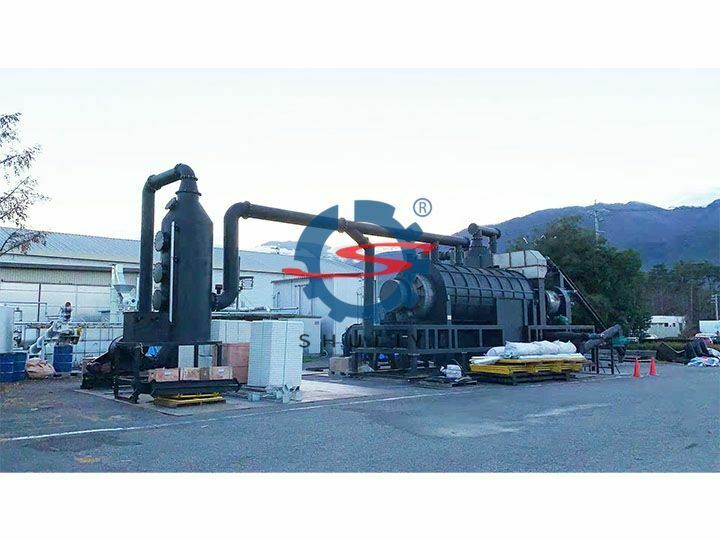 New Charcoal Machine Production Line Sent to Japan