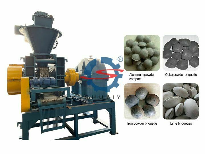 Dry Lime Powder Briquetting Machine | Iron Dust Ball for Smelting Plant