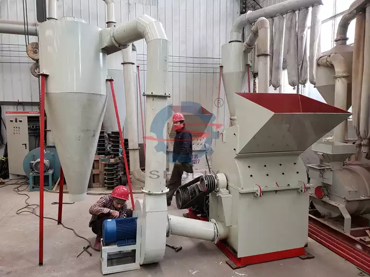 feed hammer mill with dust collector